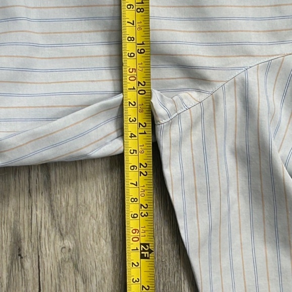 Liz Claiborne Women's Stripe Button Down Shirt Sz L - Picture 9 of 9